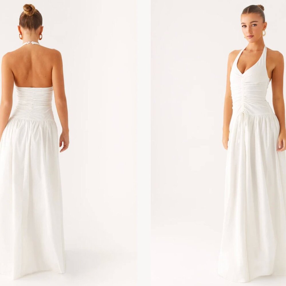 Peppermayo White Halter Maxi Dress - Picture 3 of 3